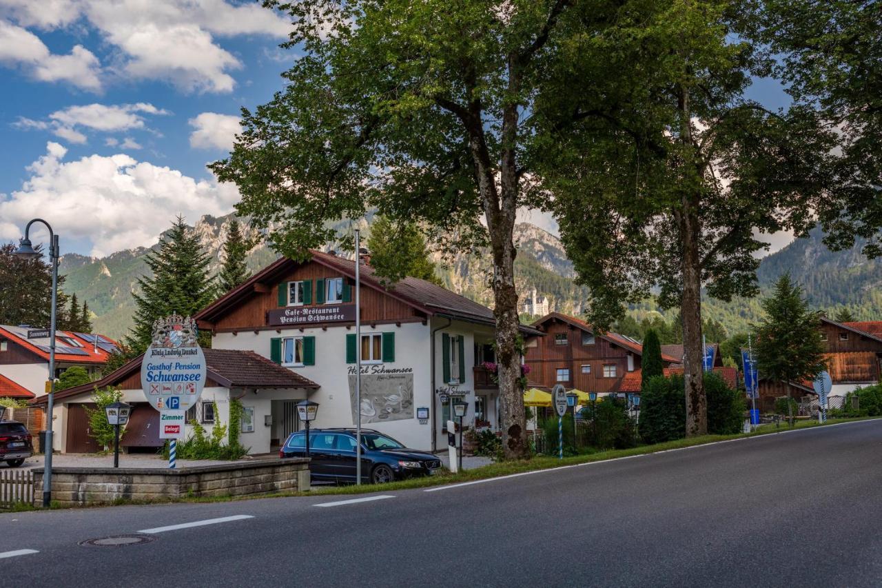 שוונגאו Hotel Pension Schwansee מראה חיצוני תמונה