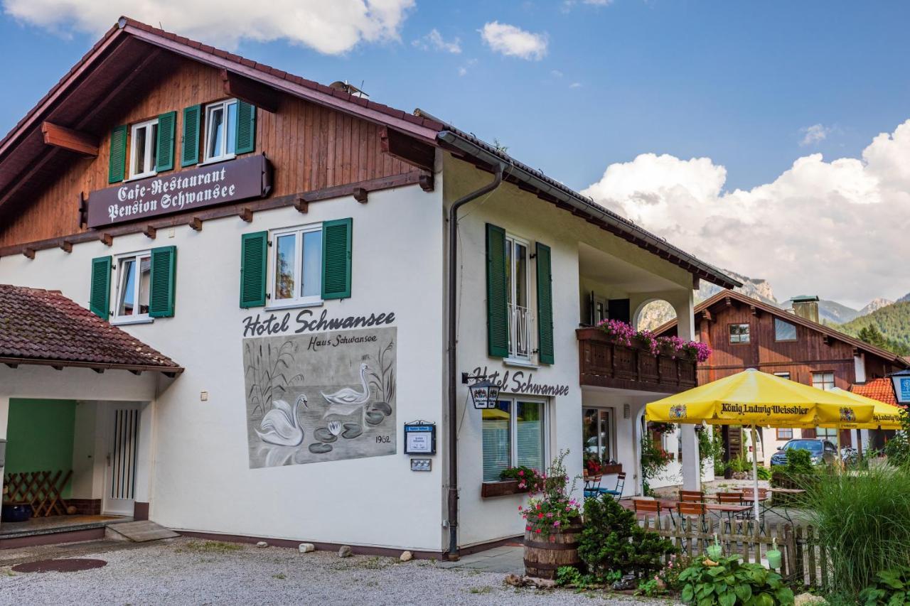 שוונגאו Hotel Pension Schwansee מראה חיצוני תמונה