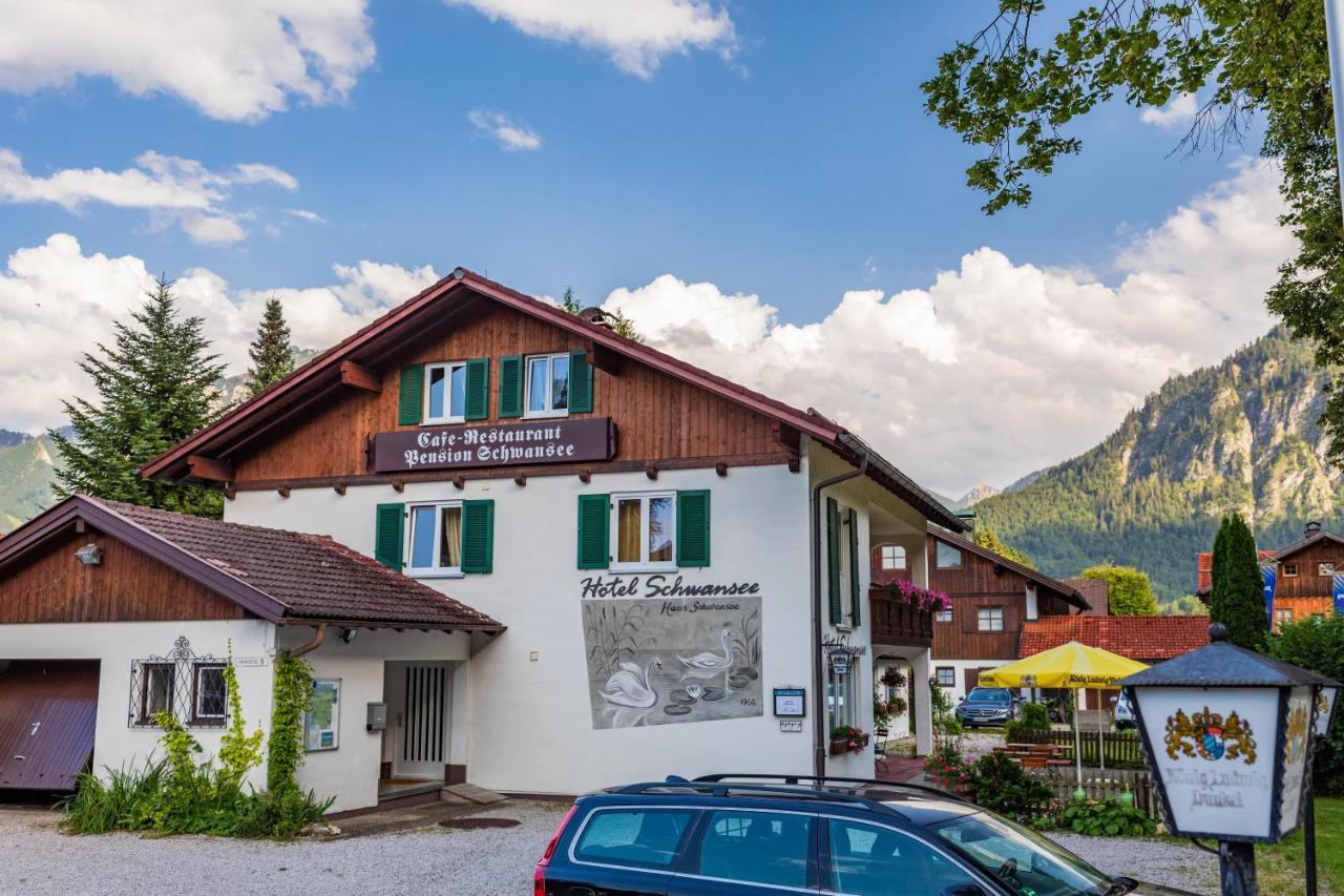 שוונגאו Hotel Pension Schwansee מראה חיצוני תמונה