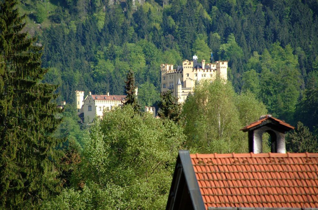 שוונגאו Hotel Pension Schwansee חדר תמונה