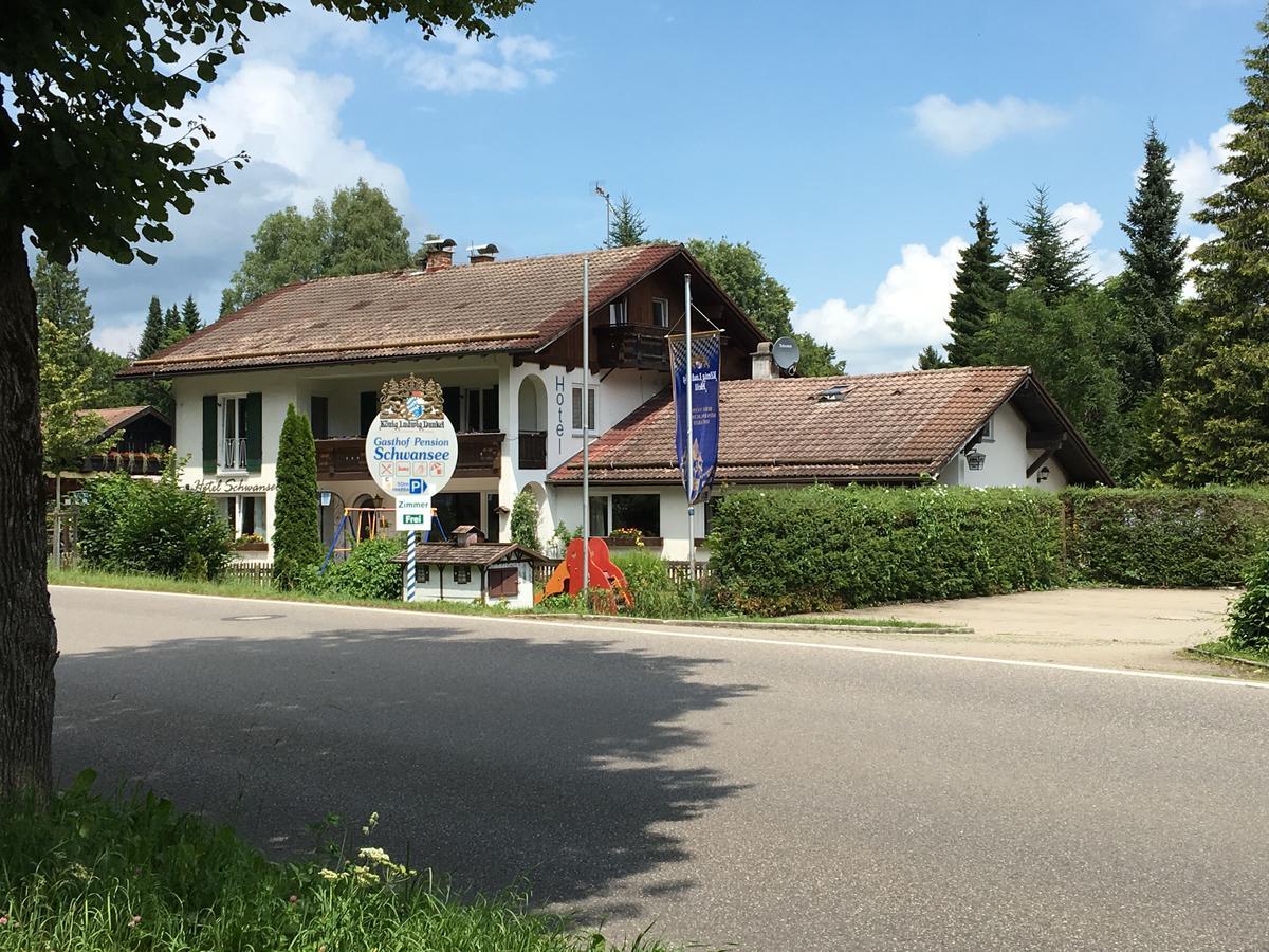 שוונגאו Hotel Pension Schwansee מראה חיצוני תמונה