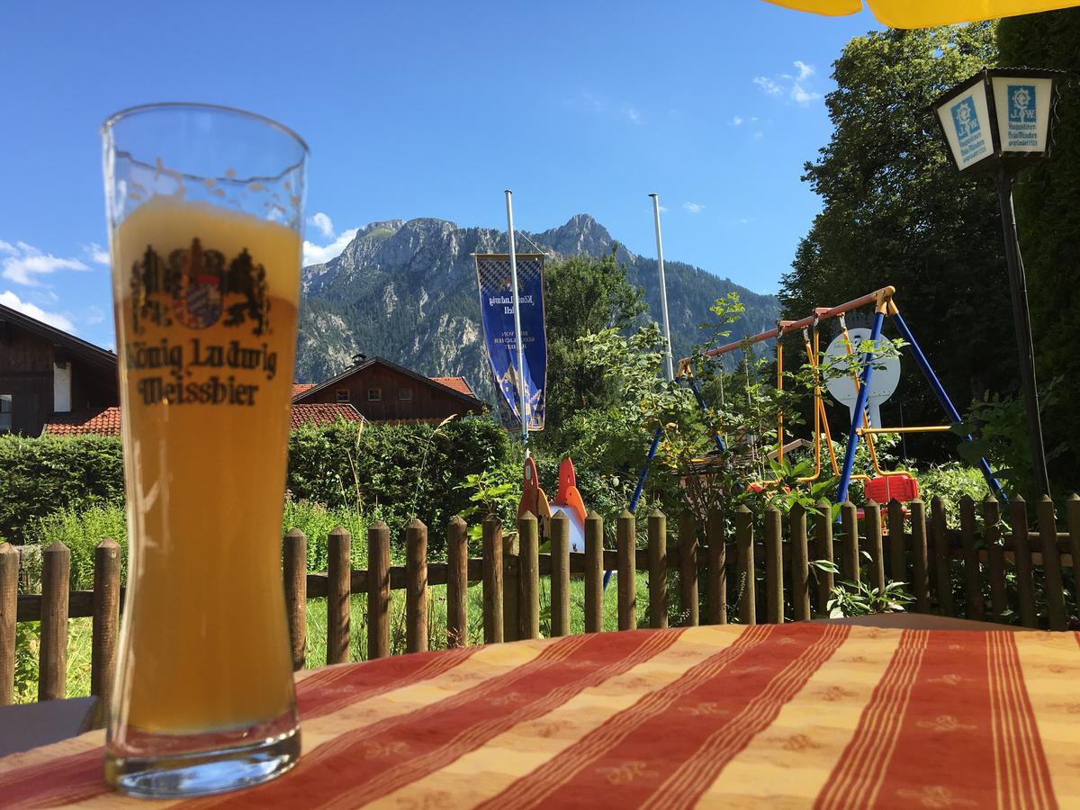 שוונגאו Hotel Pension Schwansee מראה חיצוני תמונה