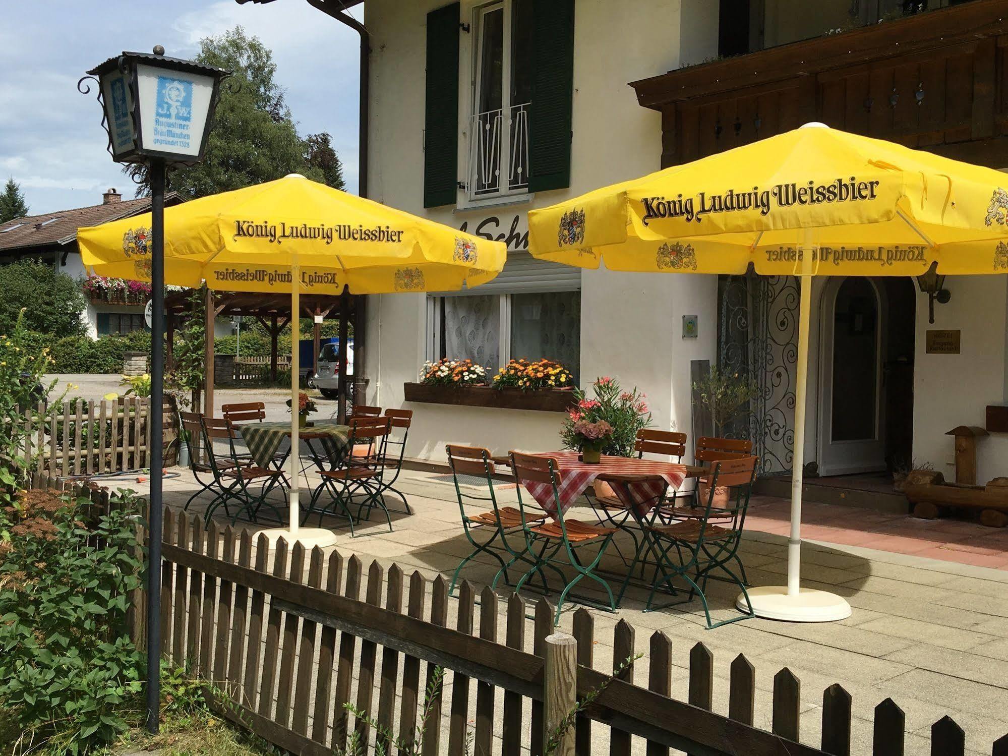 שוונגאו Hotel Pension Schwansee מראה חיצוני תמונה