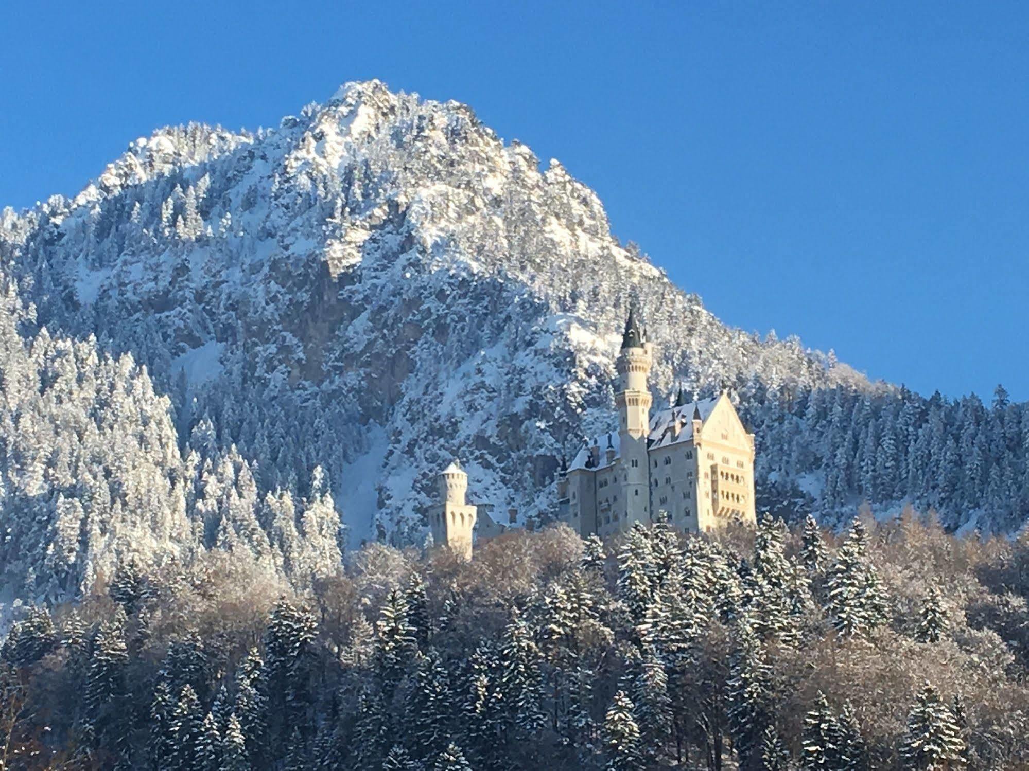 שוונגאו Hotel Pension Schwansee מראה חיצוני תמונה
